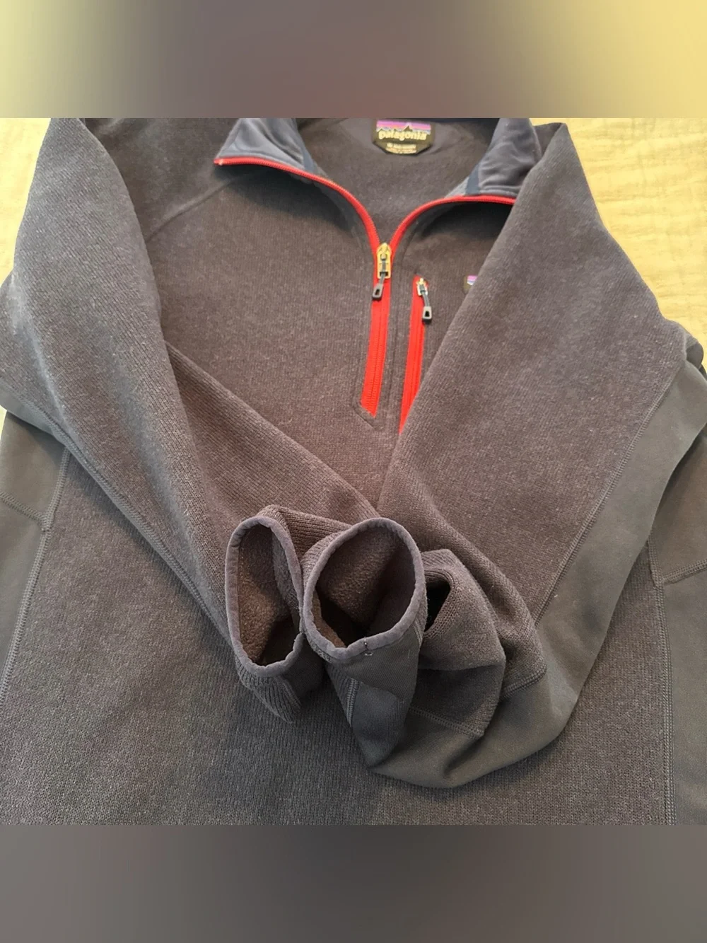 Patagonia Performance Better Sweater Mens Size M Blue Full Zip Jacket